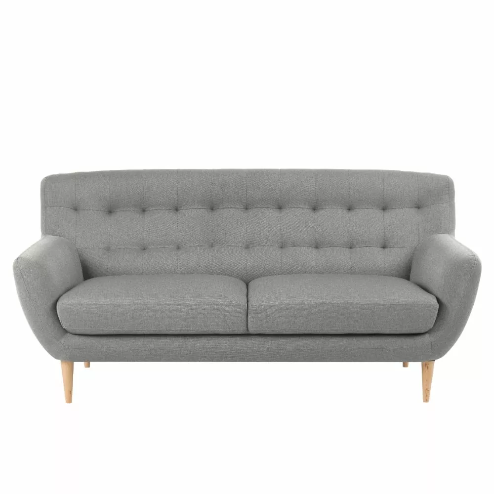 Oswald 3 Personers Sofa, Lysgrå 1 Oswald 3 Personers Sofa, Lysgrå
