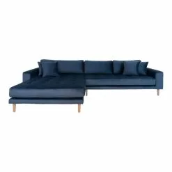 Lido Velour Chaiselongsofa, Venstrevendt