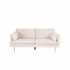 Boom 3 Personers Sofa Fløjl, Beige