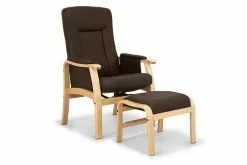 Dragør Otiumstol M. Skammel, Brun Læder