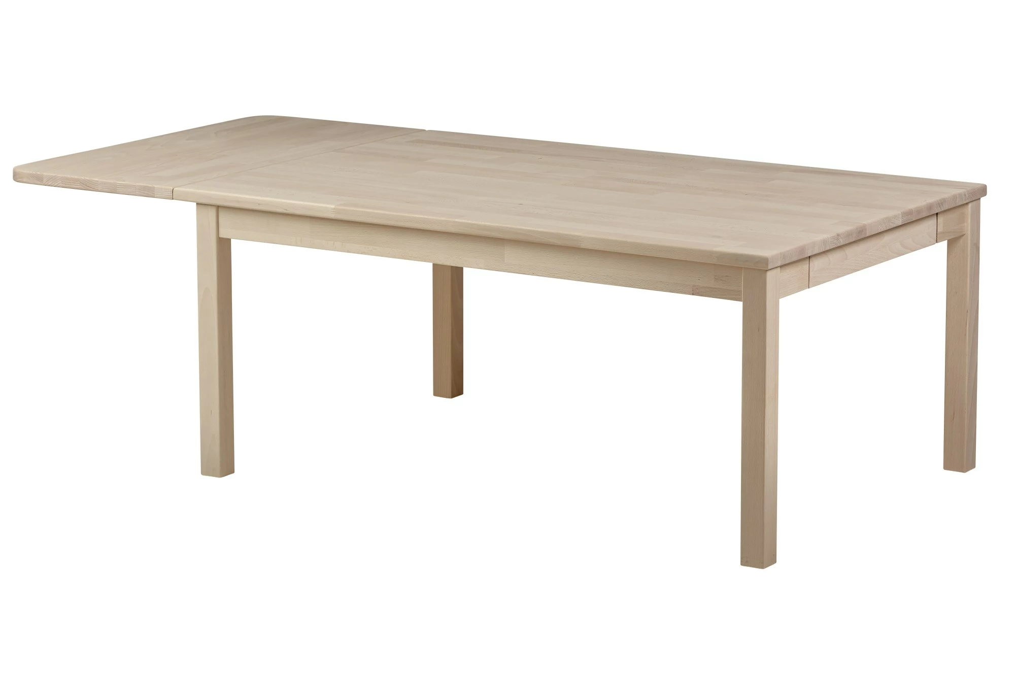 Dash Sofabord M. Skuffe Og Klap, Hvidolieret Bøg 1 Dash Sofabord M. Skuffe Og Klap, Hvidolieret Bøg