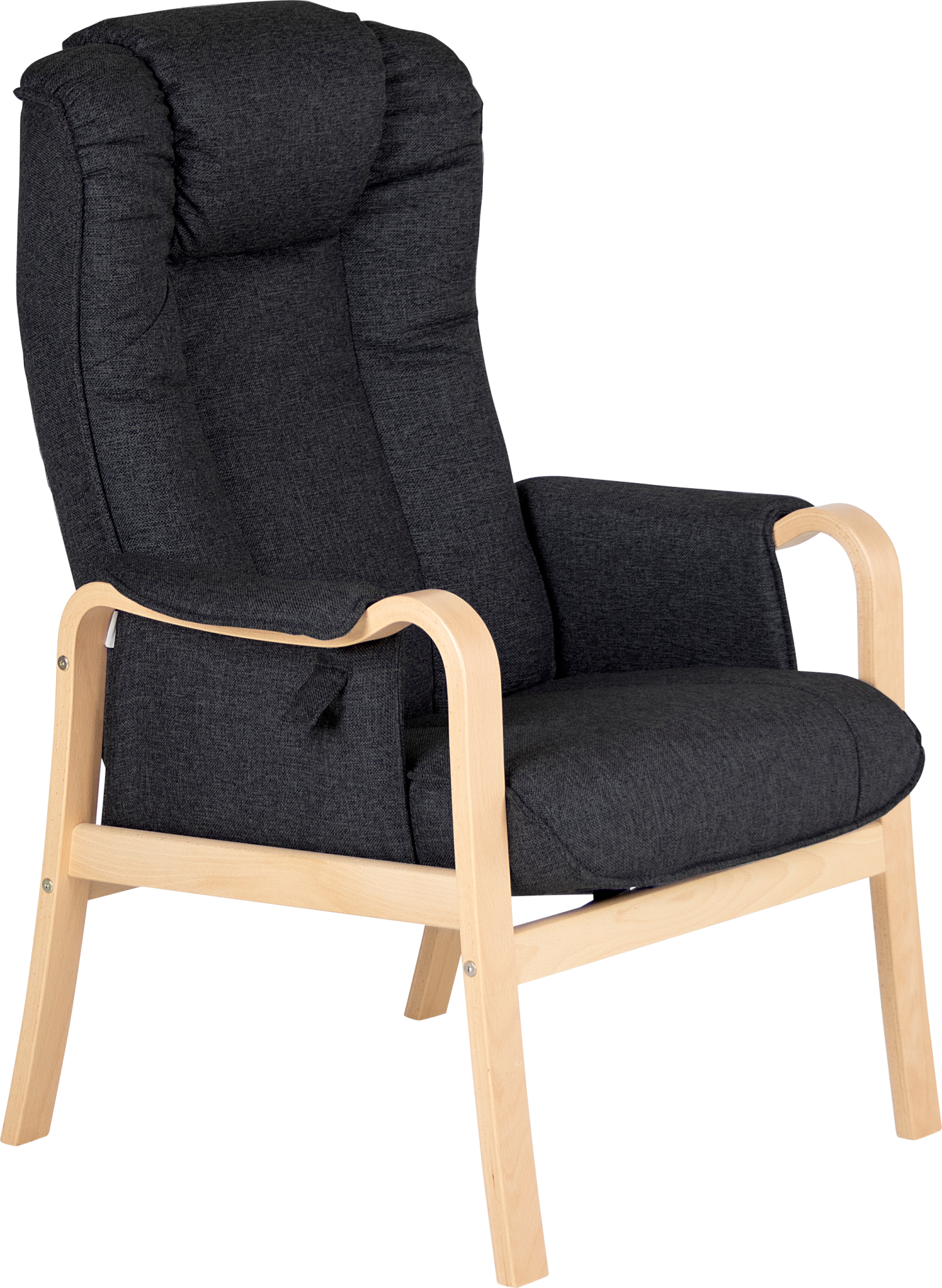 Ejstrup Lænestol, Antracitgrå 1 Ejstrup Lænestol, Antracitgrå
