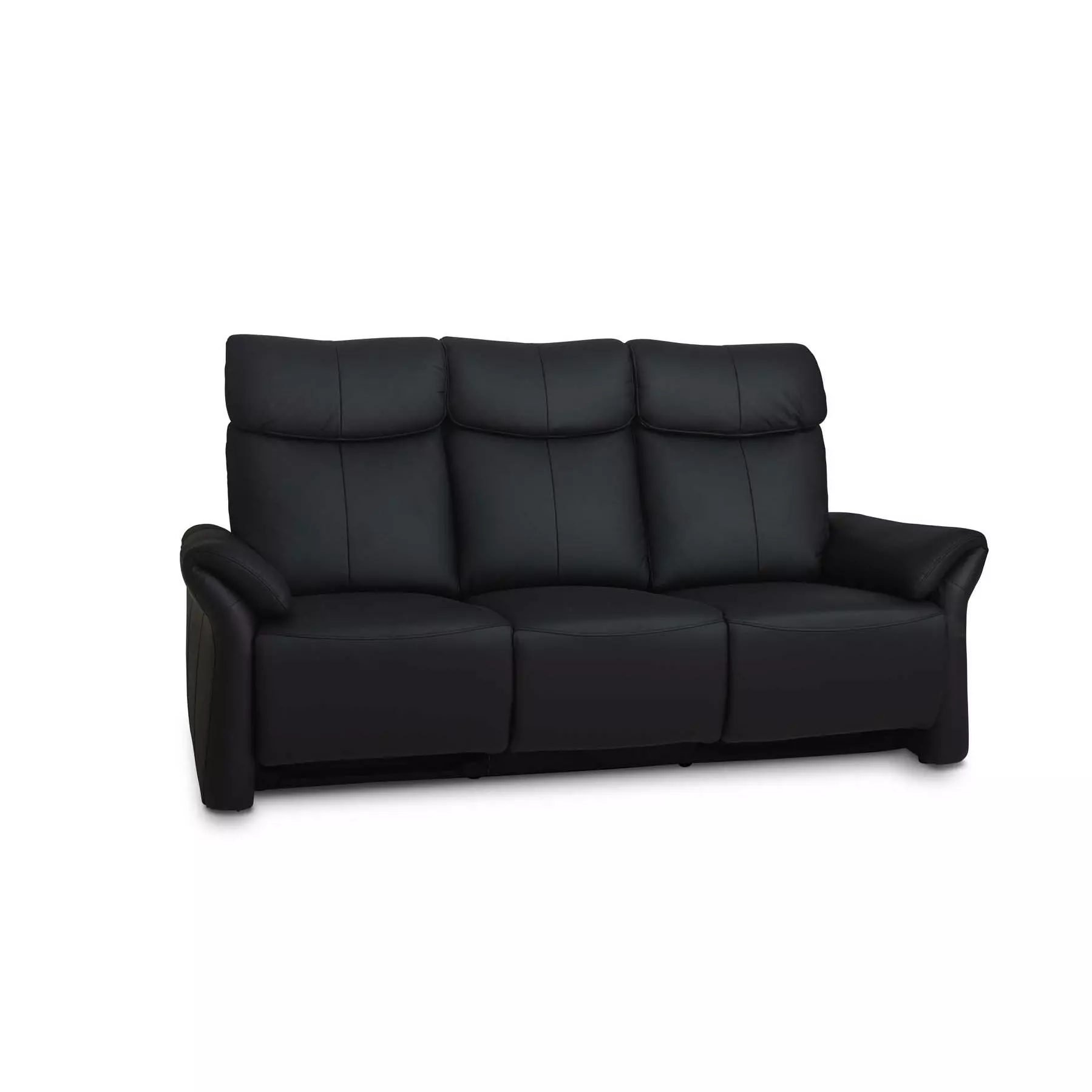 Luxor 3 Personers Sofa, Sort 1 Luxor 3 Personers Sofa, Sort