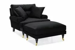 Andrew Lænestol M. Puf, Sort Velour