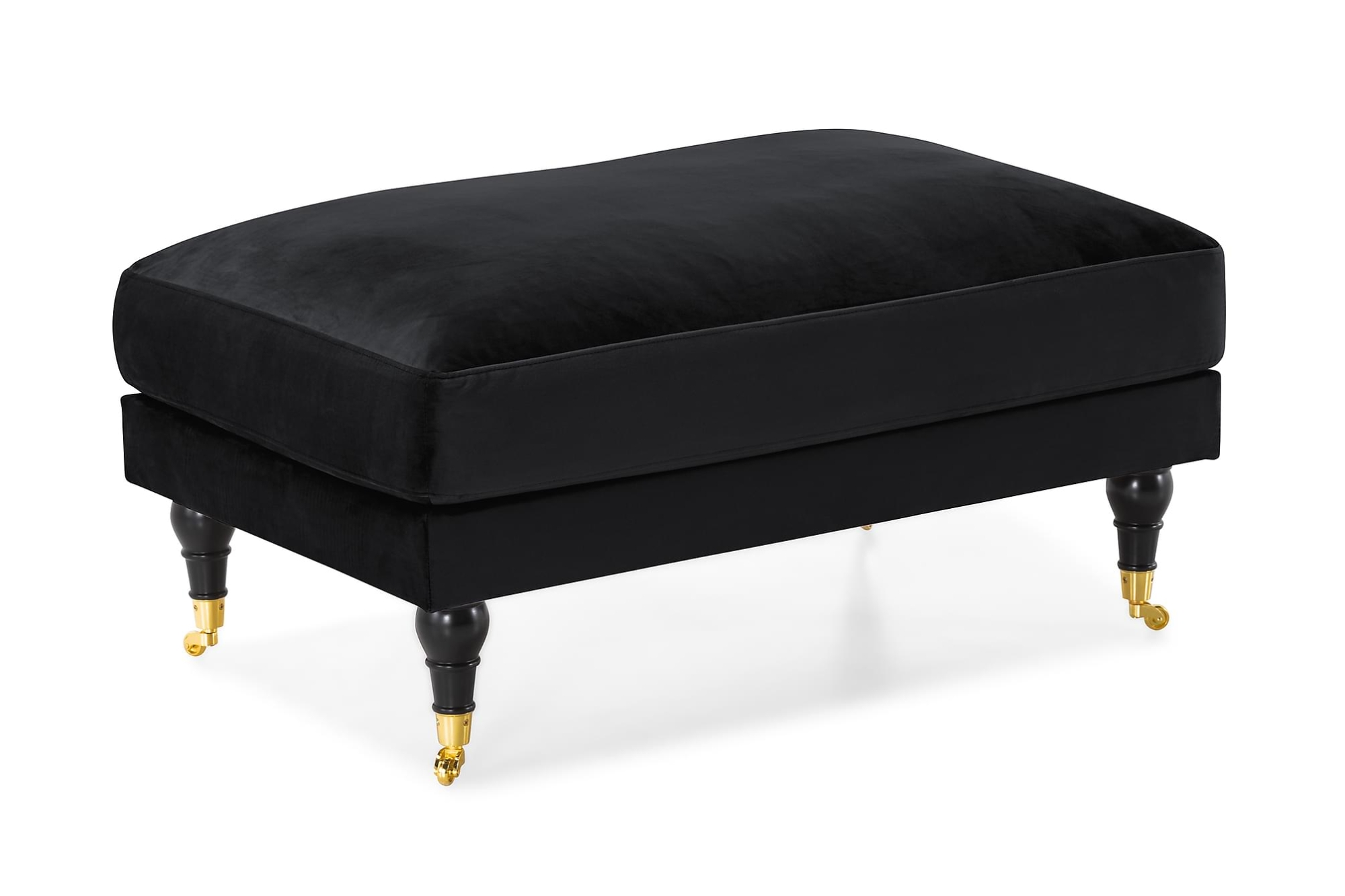 Andrew Puf, Sort Velour 1 Andrew Puf, Sort Velour