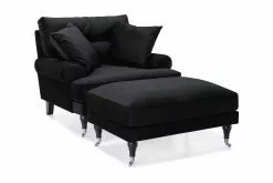 Andrew Lænestol M. Puf, Sort Velour