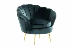 Kasmi Lænestol, Mørkegrøn Velour