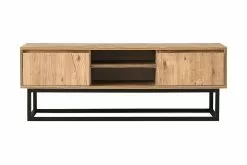 Myrvallan Tv-bord, Sort/brun