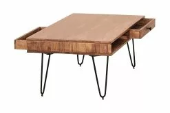 Langner Sofabord M. Opbevaring, Akacietræ