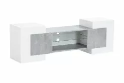 Juganso Tv-bord M. Led Belysning, Hvid