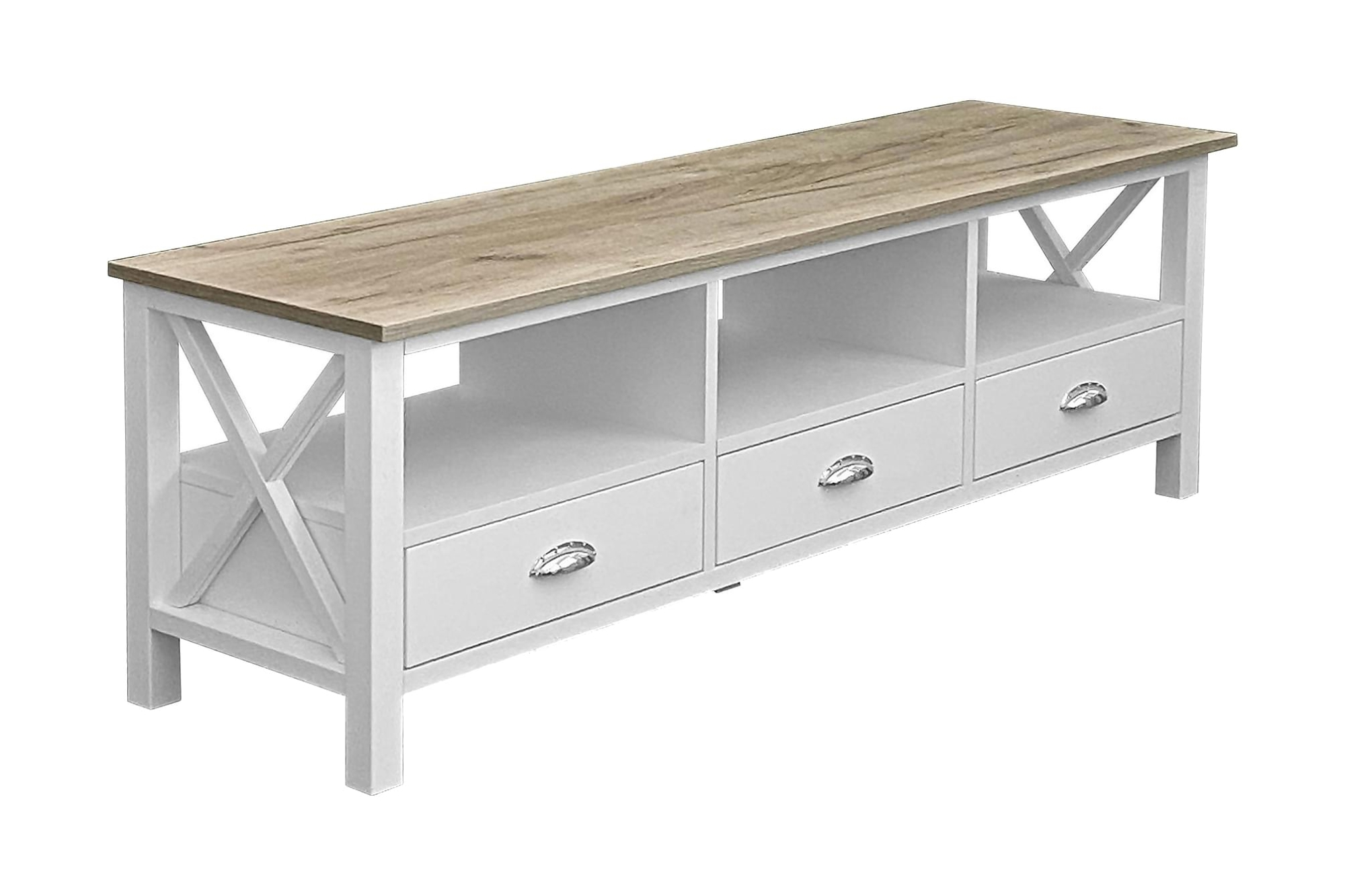 Mikael Tv-bord, Hvid 1 Mikael Tv-bord, Hvid