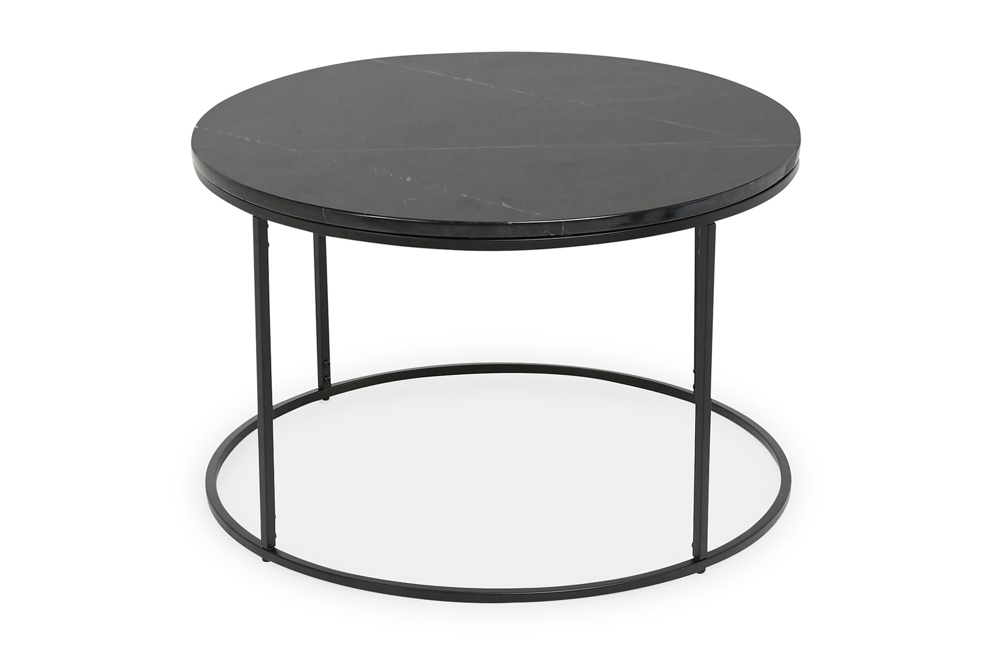 Carrie Sofabord, Sort Marmor 1 Carrie Sofabord, Sort Marmor