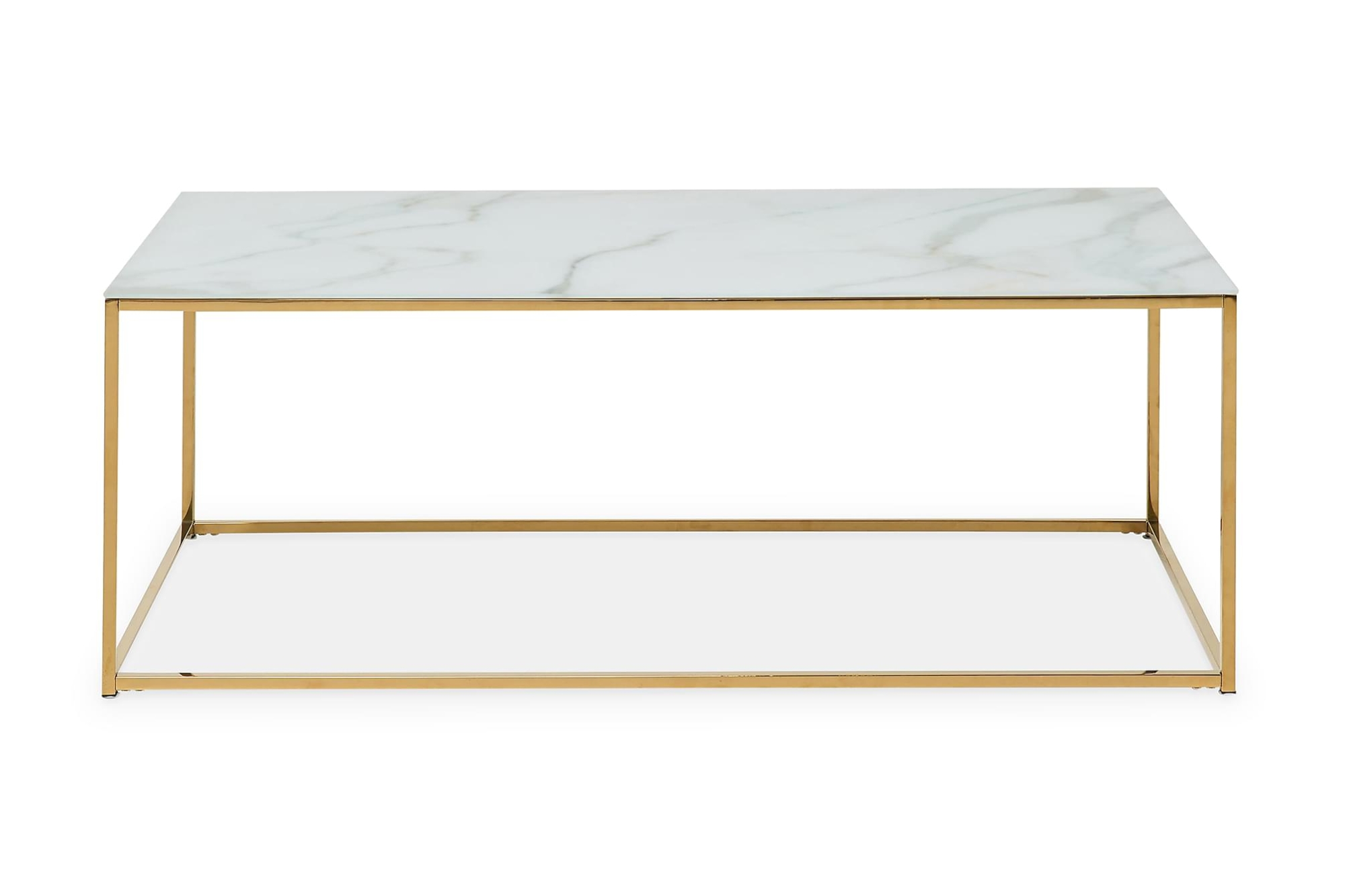Nelly Sofabord, Marmor M. Messingstel 1 Nelly Sofabord, Marmor M. Messingstel