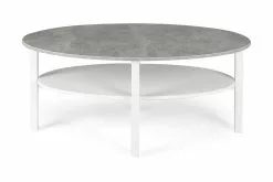 Ameli Sofabord, Grå/hvid