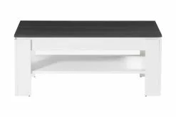 Conor Sofabord, Hvid/mørkegrå