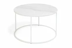 Carrie Sofabord, Hvid Marmor