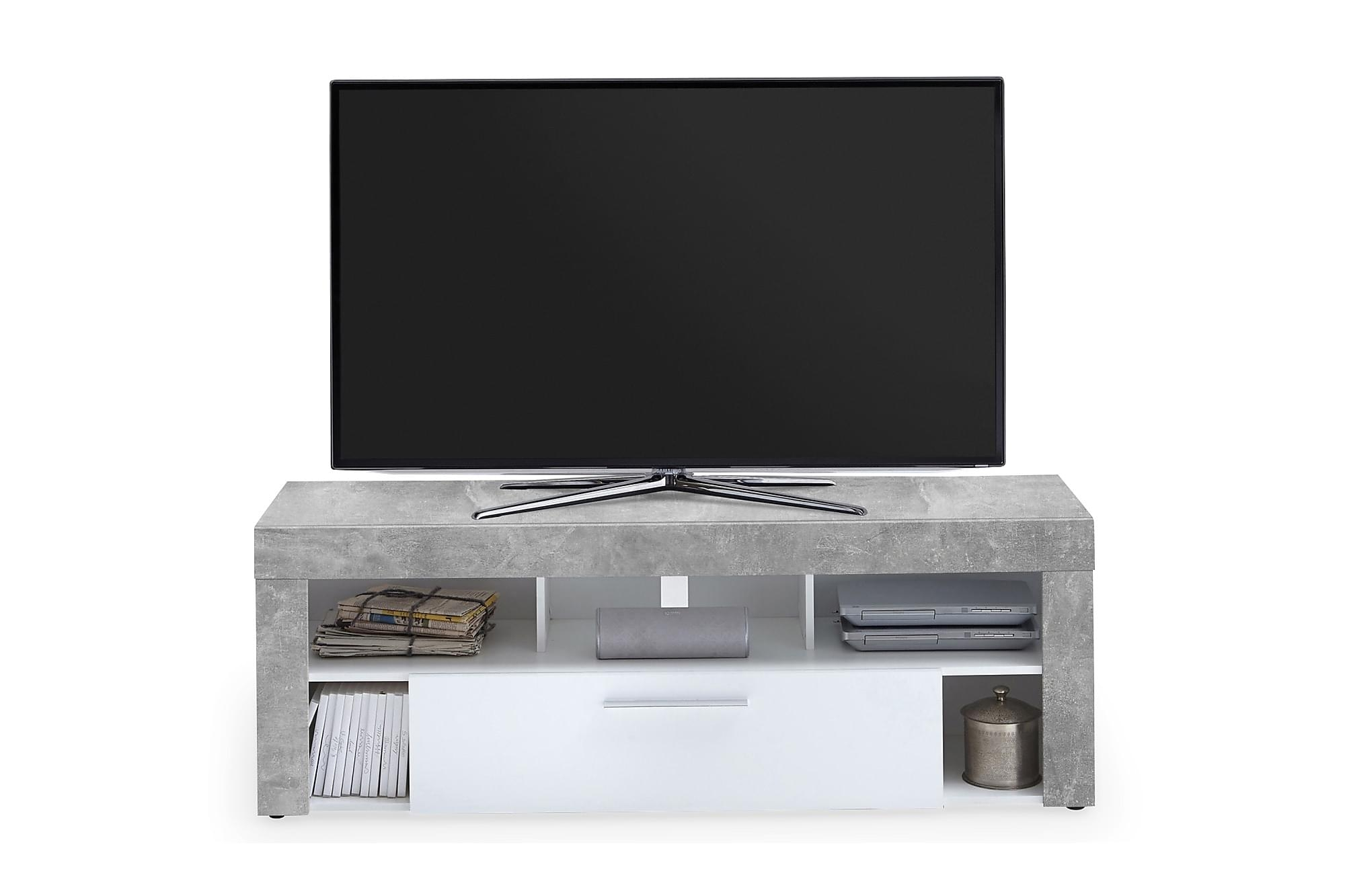 Vibio Tv-bord, Betonlook 1 Vibio Tv-bord, Betonlook