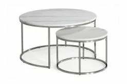 Carrie Indskudsborde, Marmorbord M. Krom Stel