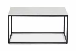 Carrie Sofabord, Hvid/sort