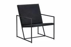 Indy Lænestol, Sort Velour