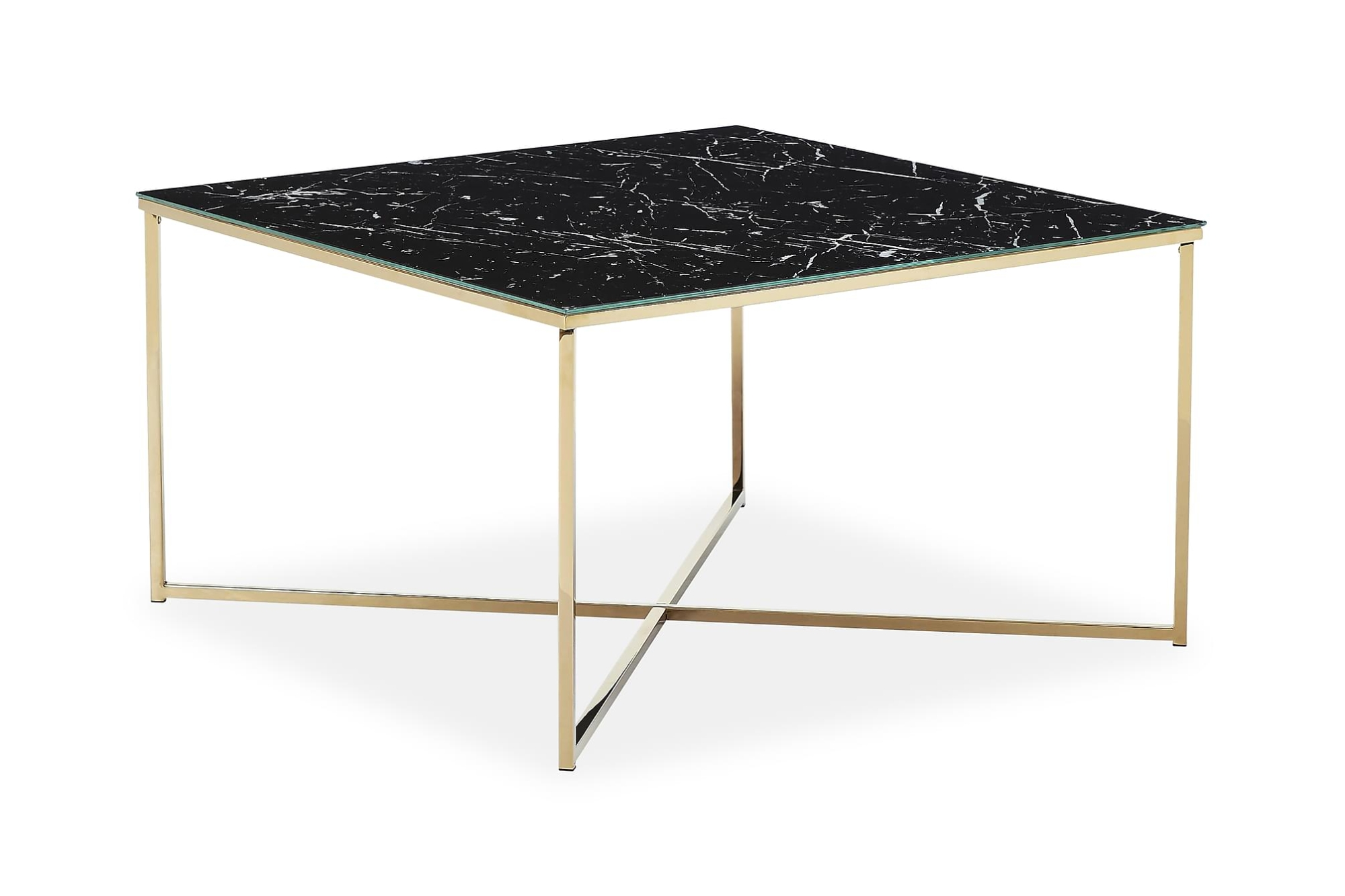 Nelly Sofabord, Sort Marmorlook 1 Nelly Sofabord, Sort Marmorlook