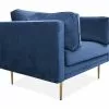 Bloom Lænestol, Blå Velour