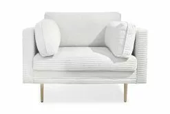 Bloom Manchester Lænestol, Hvid