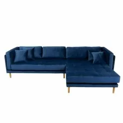 Cali Højrevendt Chaiselong Sofa, Velour