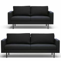 Chicago Sofasæt, Antracit Velour