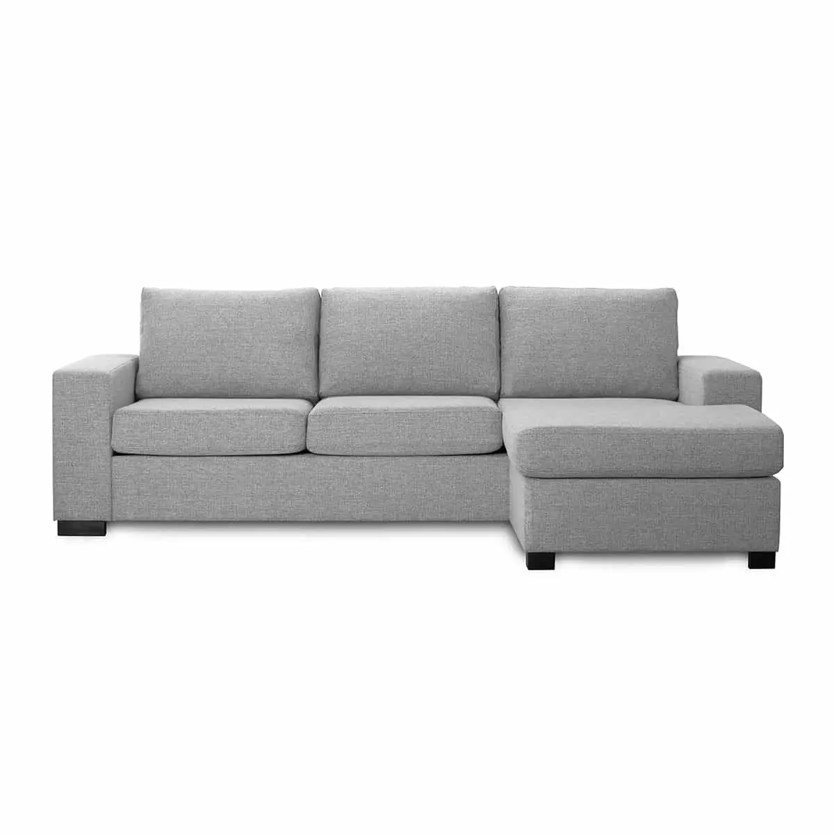 Detroit Chaiselongsofa, Lysegrå Vendbar 1 Detroit Chaiselongsofa, Lysegrå Vendbar