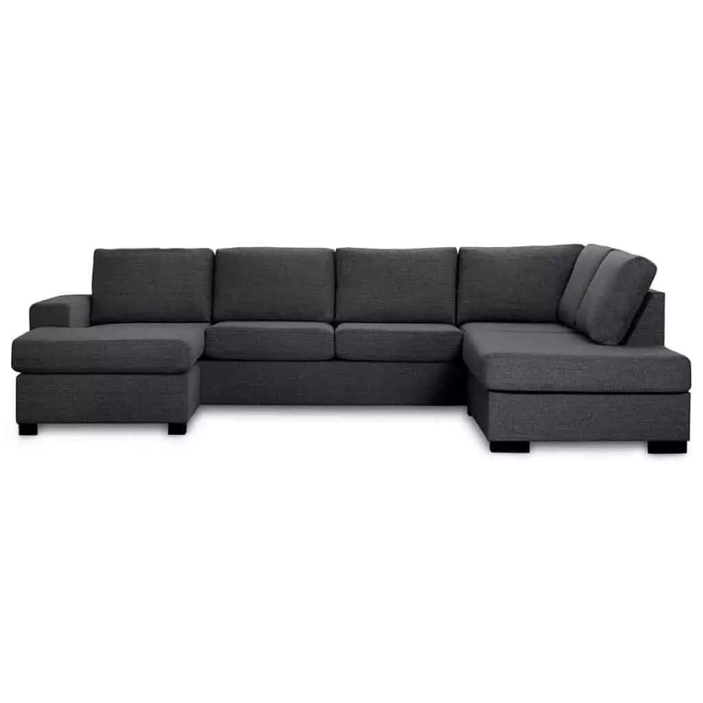 Detroit U-sofa, Mørkegrå Venstrevendt 1 Detroit U-sofa, Mørkegrå Venstrevendt