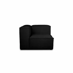 Lissabon Sort Hjørnemodul, Venstrevendt