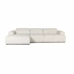 Madrid XL Chaiselong Sofa Venstrevendt, Fløjl