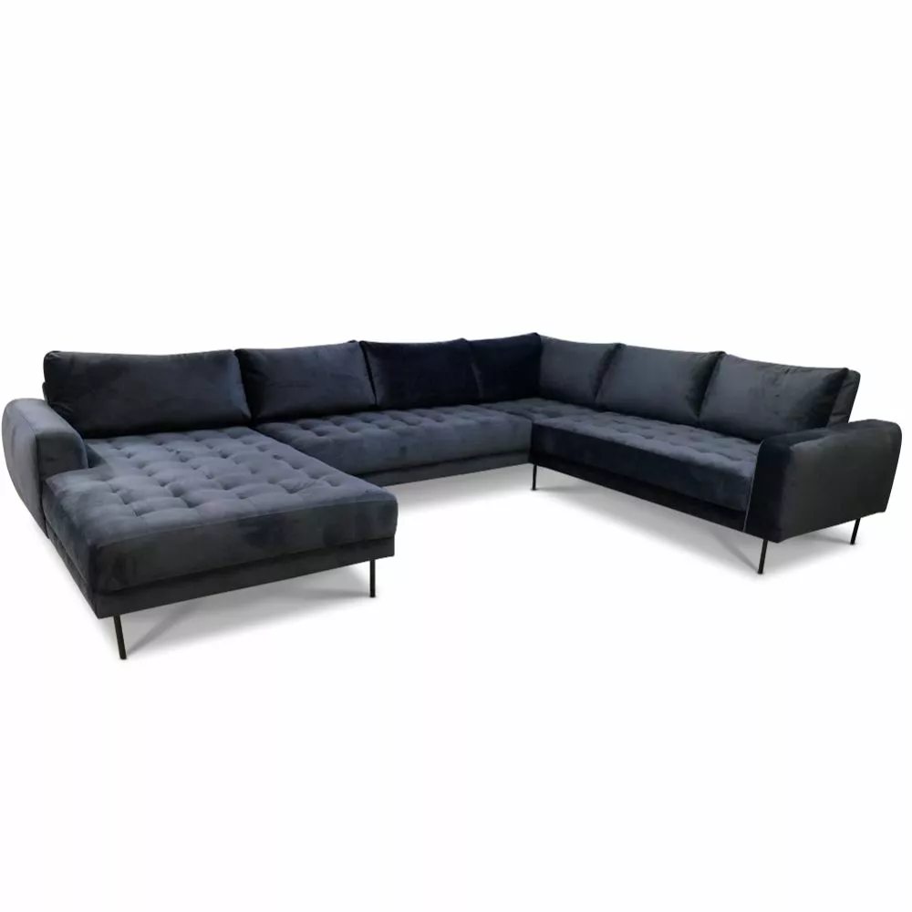 Rouge Velour U Sofa, Venstrevendt 1 Rouge Velour U Sofa, Venstrevendt