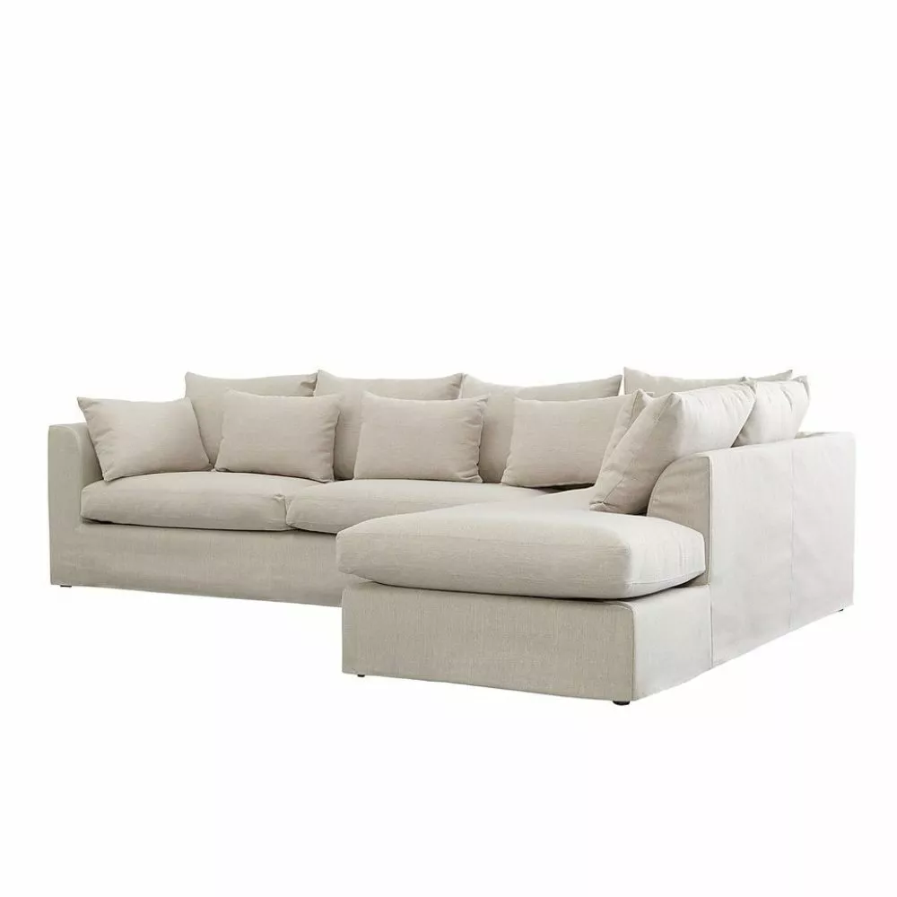 Shabby Chic Hjørnesofa, Højrevendt 1 Shabby Chic Hjørnesofa, Højrevendt